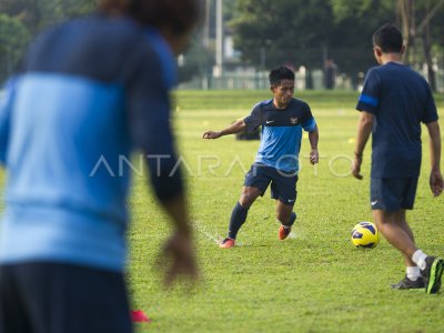 TIMNAS INDONESIA JELANG LAWAN BELANDA | ANTARA Foto