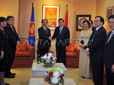 PERTEMUAN PRESIDEN VIETNAM-SEKJEN ASEAN | ANTARA Foto