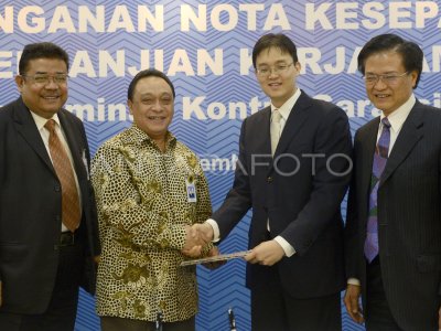 KERJASAMA BTN DAN ASURANSI SINAR MAS | ANTARA Foto