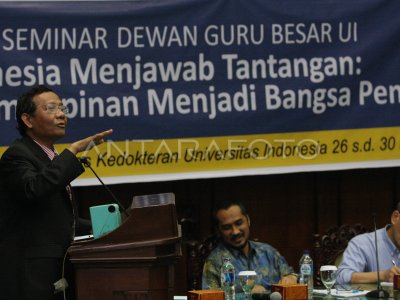 Seminar Guru Besar Ui Antara Foto