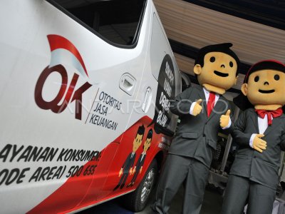 PELUNCURAN MOBIL SIMOLEK OJK ANTARA Foto PELUNCURAN MOBIL SIMOLEK OJK ANTARA Foto