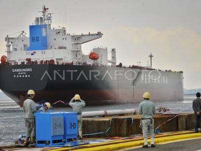 KAPAL TANKER BARU PERTAMINA | ANTARA Foto