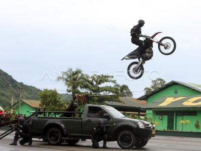 PASUKAN RAIDER TNI AD | ANTARA Foto