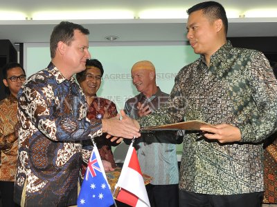 KEMITRAAN PETERNAKAN SAPI INDONESIA-AUSTRALIA | ANTARA Foto