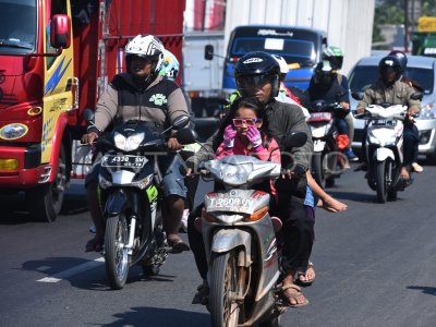 PEMUDIK MOTOR PANTURA | ANTARA Foto