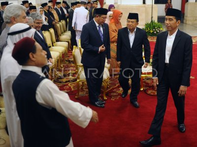 Peringatan Maulid Nabi Di Istana Antara Foto