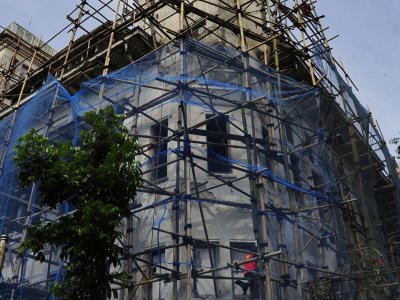 RENOVASI GEDUNG KOTA TUA | ANTARA Foto