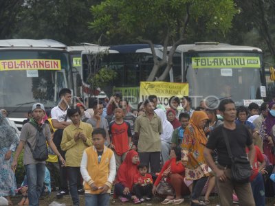 MUDIK GRATIS SIDO MUNCUL ANTARA Foto MUDIK GRATIS SIDO MUNCUL ANTARA Foto