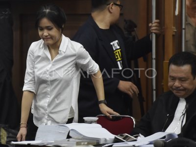 SIDANG KASUS KOPI SIANIDA | ANTARA Foto