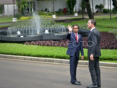 KUNJUNGAN KERJA PM KERAJAAN BELANDA | ANTARA Foto