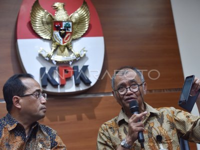 PENCEGAHAN KORUPSI PROYEK KEMENHUB | ANTARA Foto