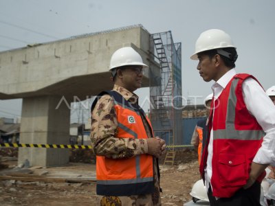 PERESMIAN BECAKAYU SEKSI 1B DAN 1C ANTARA Foto