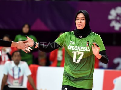 Voli Putri Grup B Indonesia Vs Filipina Antara Foto