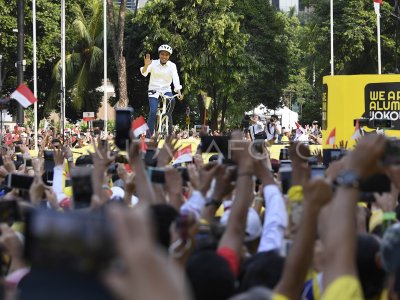 JOKOWI HADIRI DEKLARASI DUKUNGAN | ANTARA Foto