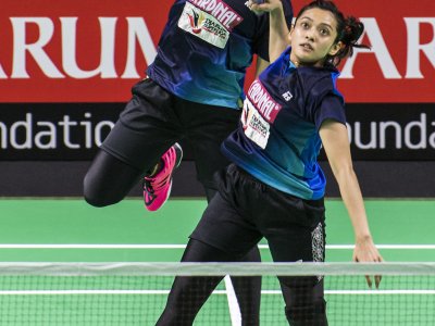 SEMI FINAL DJARUM SUPERLIGA BADMINTON | ANTARA Foto