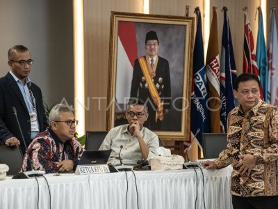 RAPAT PLENO REKAPITULASI TINGKAT NASIONAL | ANTARA Foto