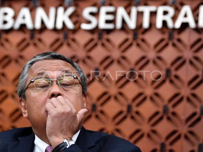 BANK INDONESIA TURUNKAN SUKU BUNGA ACUAN | ANTARA Foto