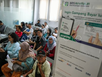 KENAIKAN IURAN BPJS KESEHATAN | ANTARA Foto