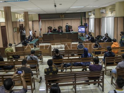 SIDANG VONIS PENYIRAMAN AIR KERAS NOVEL BASWEDAN | ANTARA Foto