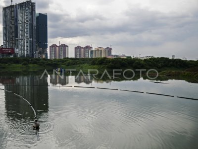 ANTISIPASI BANJIR DI JAKARTA | ANTARA Foto