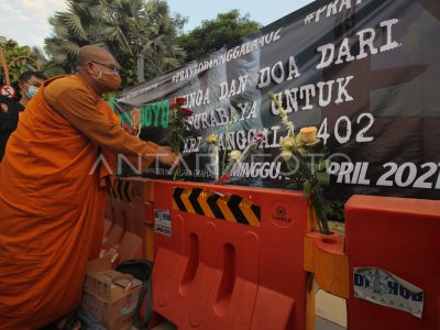 DOA UNTUK KRI NANGGALA 402 | ANTARA Foto