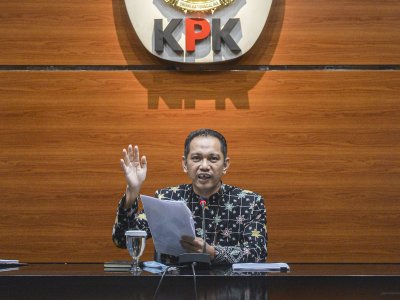 KPK KEBERATAN ATAS LAPORAN LAHP OMBUDSMAN | ANTARA Foto