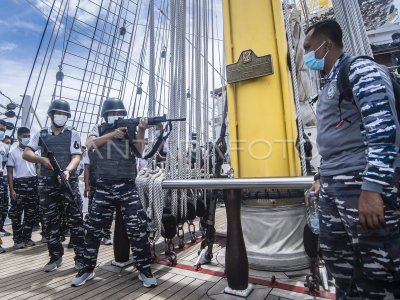 Latihan Vbss Di Kri Bima Suci Antara Foto