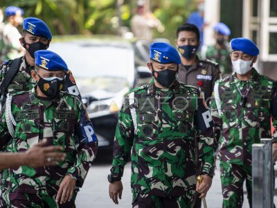 KPK DAN TNI PERKUAT SINERGI PEMBERANTASAN KORUPSI | ANTARA Foto