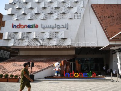 PAVILIUN INDONESIA DI EXPO 2020 DUBAI | ANTARA Foto