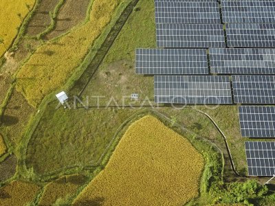 BAURAN ENERGI BARU TERBARUKAN 2021 | ANTARA Foto