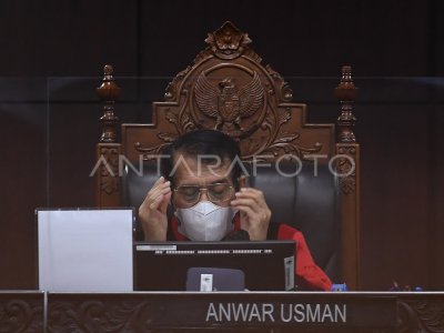 MK TOLAK GUGATAN PRESIDENTIAL THRESHOLD | ANTARA Foto