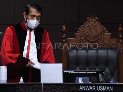 MK TOLAK GUGATAN PRESIDENTIAL THRESHOLD | ANTARA Foto