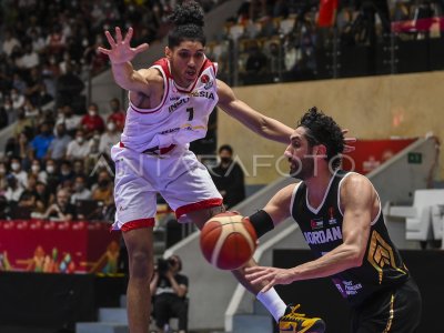 FIBA ASIA CUP 2022 : YORDANIA KALAHKAN INDONESIA | ANTARA Foto