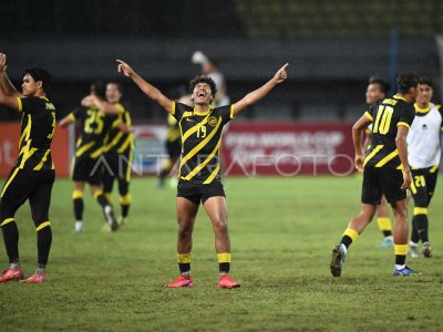 MALAYSIA JUARA FINAL PIALA AFF U19 2022 | ANTARA Foto