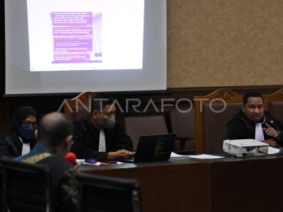 SIDANG KORUPSI IZIN EKSPOR CPO | ANTARA Foto