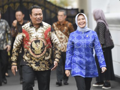 BPK SERAHKAN IHPS I TAHUN 2022 KEPADA PRESIDEN | ANTARA Foto