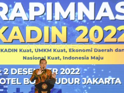 PEMBUKAAN RAPIMNAS KADIN 2022 | ANTARA Foto