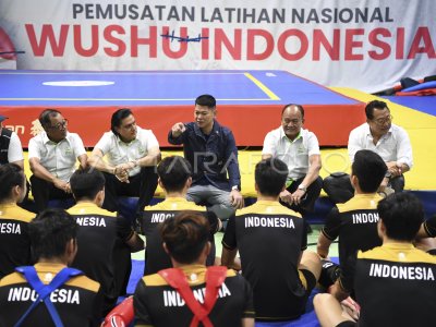 PELATNAS WUSHU JELANG SEA GAMES 2023 | ANTARA Foto