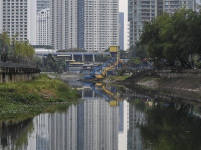 PROYEKSI PERTUMBUHAN EKONOMI INDONESIA | ANTARA Foto