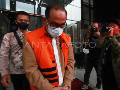 PEMERIKSAAN HAKIM AGUNG GAZALBA SALEH | ANTARA Foto