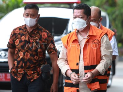 SIDANG KASUS SUAP JUAL BELI JABATAN DI PEMKAB PEMALANG | ANTARA Foto