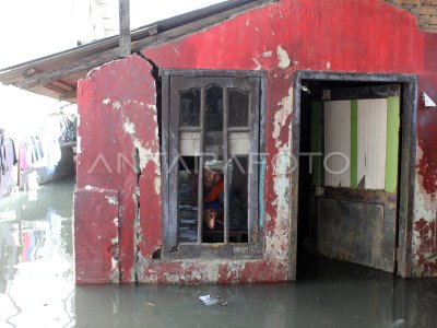 BANJIR ROB DI MEDAN | ANTARA Foto