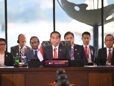 Presiden Jokowi Buka KTT Ke-42 ASEAN Di Labuan Bajo | ANTARA Foto