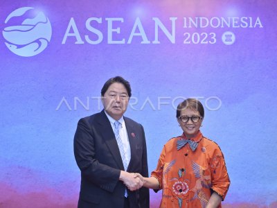 Pertemuan Bilateral Indonesia-Jepang | ANTARA Foto