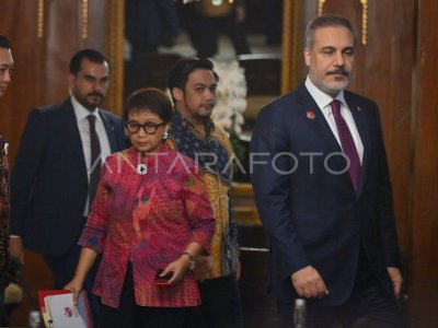 Pertemuan Bilateral Indonesia Dan Turki | ANTARA Foto