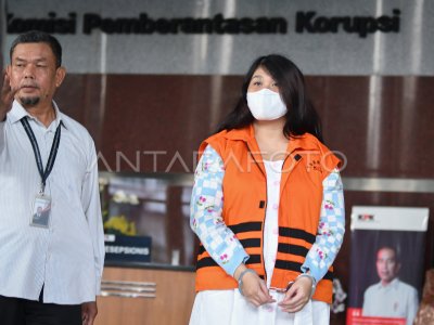 Pemeriksaan Tersangka Korupsi Tukin ESDM | ANTARA Foto