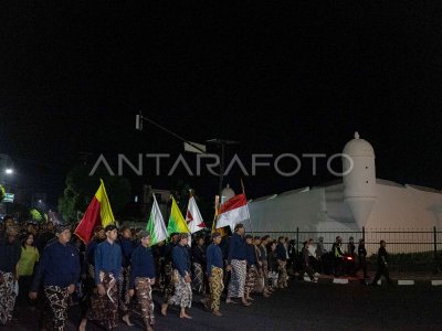 Lampah Budaya Mubeng Beteng Keraton Yogyakarta | ANTARA Foto