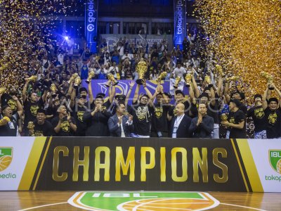 Prawira Harum Bandung Juara IBL 2023 | ANTARA Foto