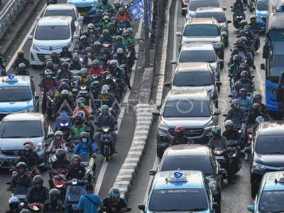 Sektor Transportasi Penyumbang Terbesar Polusi Udara Jakarta | ANTARA Foto