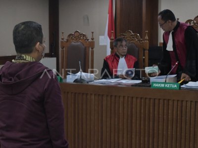 Sidang lanjutan Dody Martimbang | ANTARA Foto